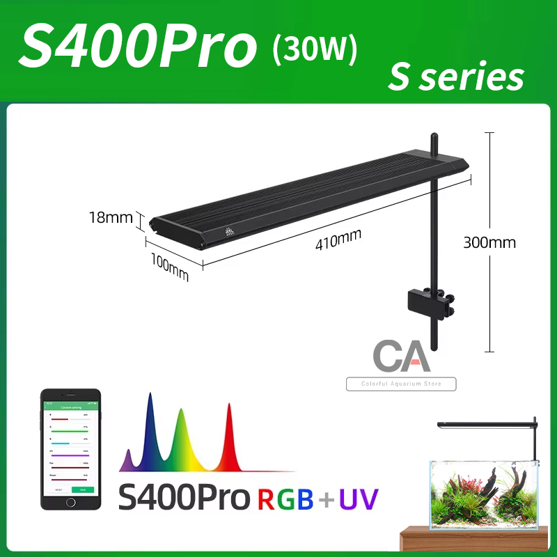 Aquarium Planted Tank Substrate - Lampes d'aquarium WEEK AQUA S Series