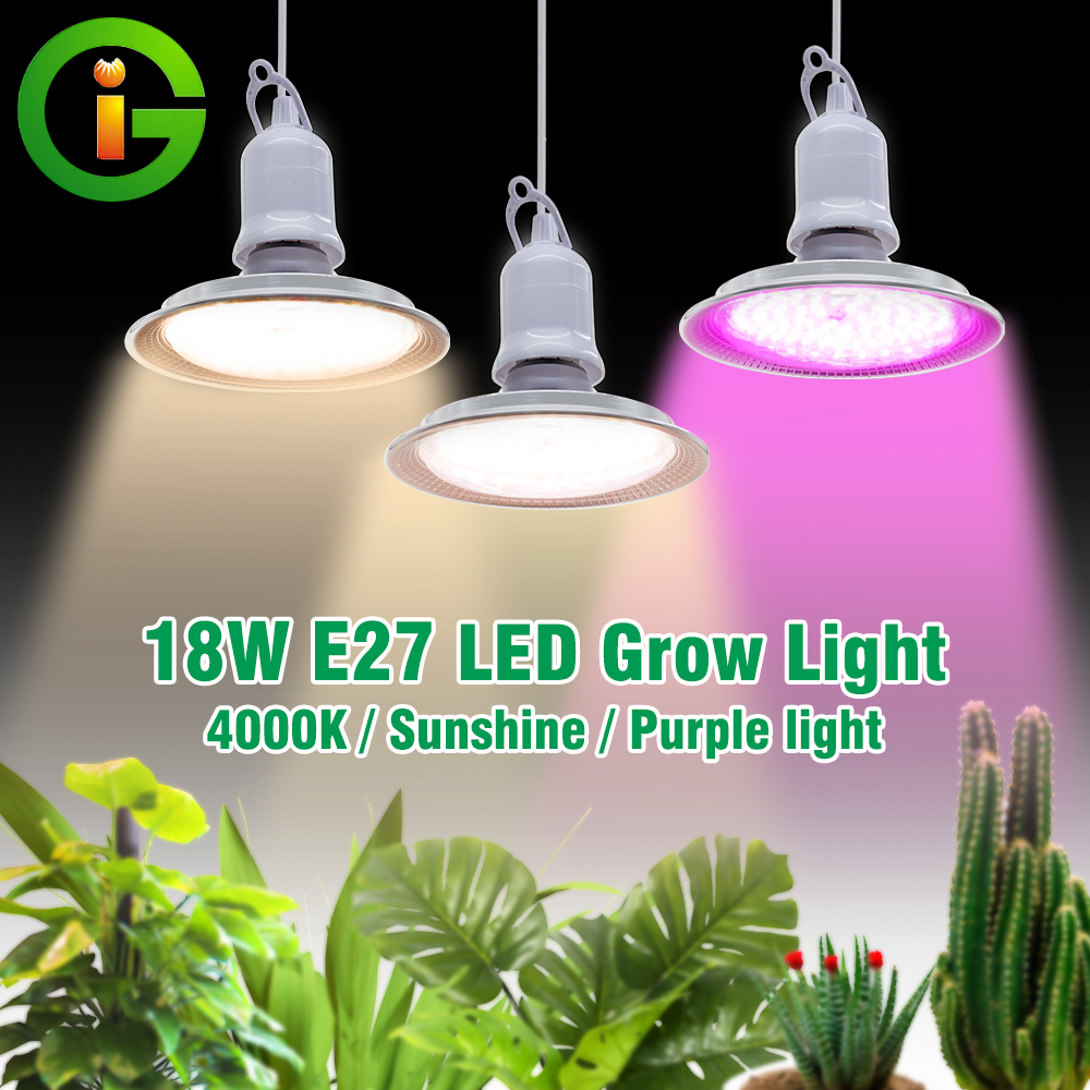 Aquarium Plant Root Tabs - E27 18W spectre complet LED élèvent