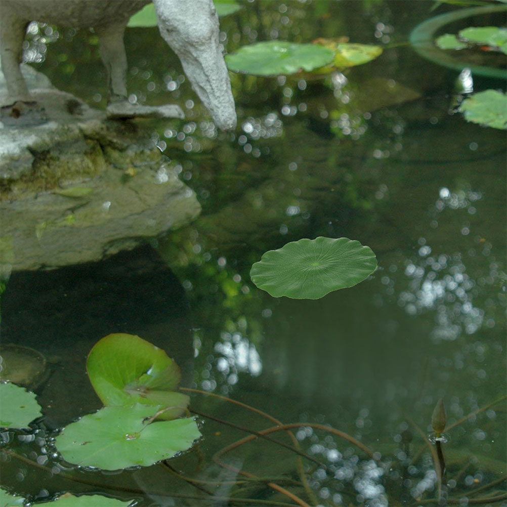 Aquarium Plant Original - 15 pièces de feuilles de nénuphar
