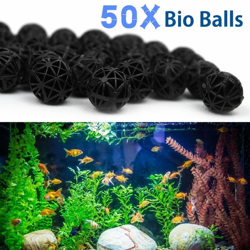 Planted Aquarium Fertilizer - 50 pièces de billes bio de