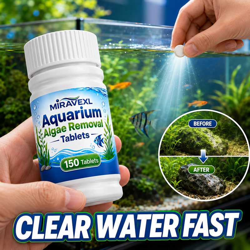 Planted Aquarium Maintenance - MIRAVEXL 150 Comprimés pour l'élimination des