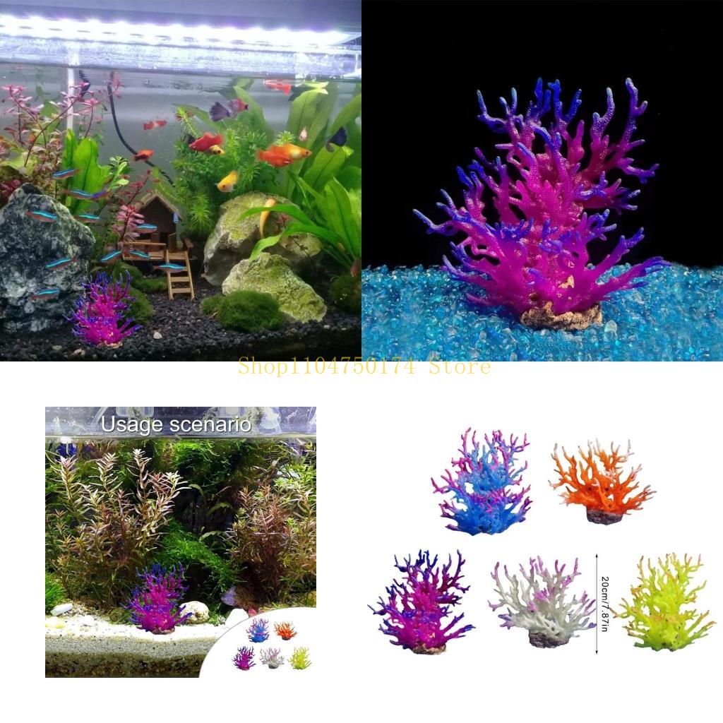 Planted Aquarium For Sale - Arbre artificiel décoratif, plante colorée, ornements