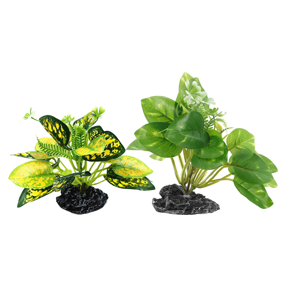 2 plantes artificielles pour a - Planted Aquarium Maintenance avis et prix