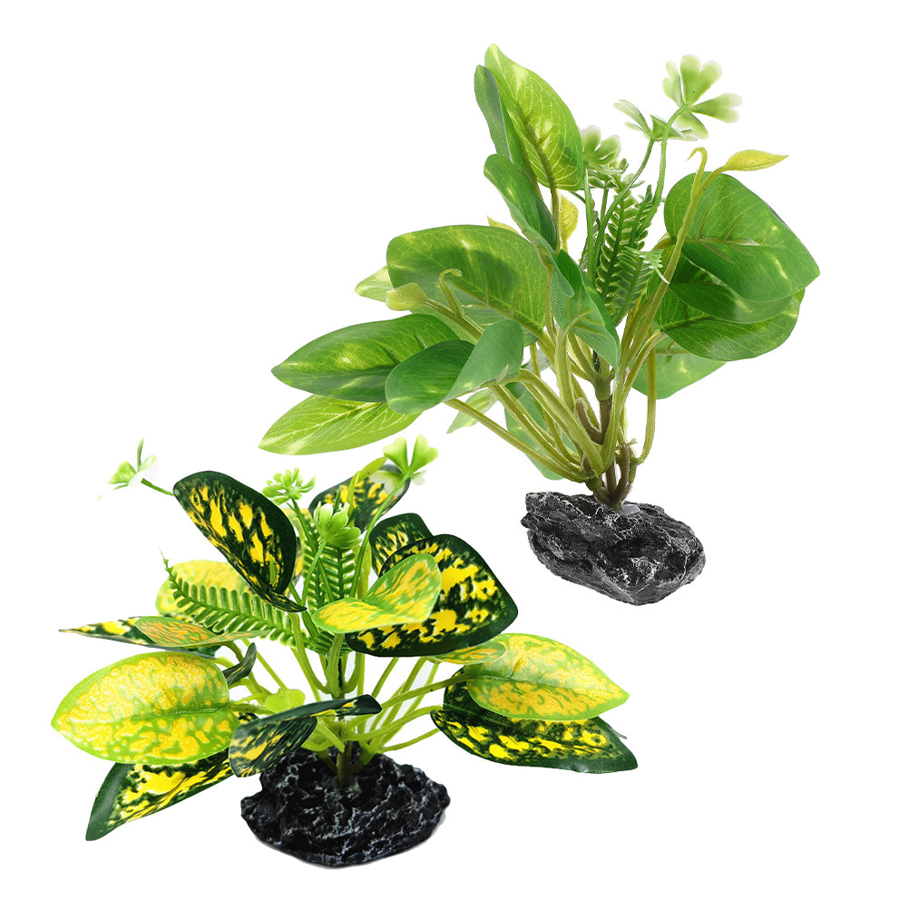 2 plantes artificielles pour a - Planted Aquarium Maintenance avis et prix
