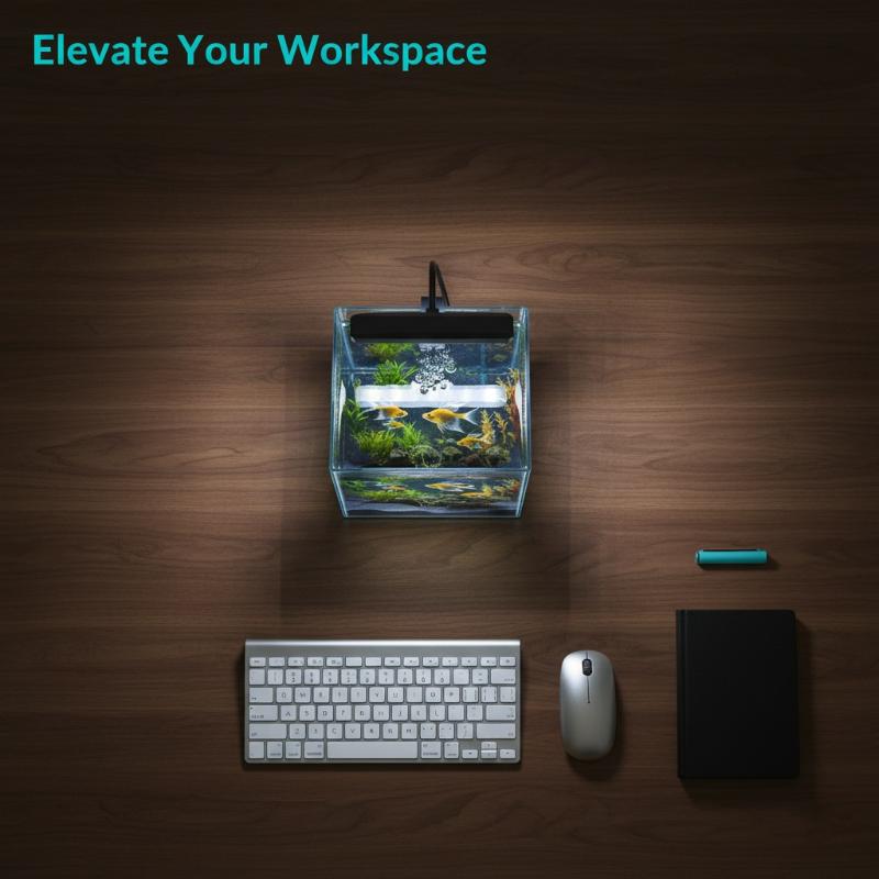 Lampe LED USB à pince pour aqu - Aquarium Plant Original avis et prix